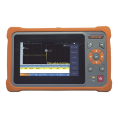 TEMPO OTDR para pruebas en Enlaces de Fibra Óptica, longitudes de onda 1310 y 1550 nm, entrada SC/APC MOD: OFL100