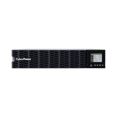 CYBERPOWER UPS de 6000 VA/6000 W, Online Doble Conversión, 200 - 240 Vac de Entrada NEMA L6-30P, Onda Senoidal Pura, Torre o Rack de 2 UR (Alta Densidad), Con 2 Tomas NEMA L6-20R y 2 NEMA L6-30R MOD: OL6KRTHD