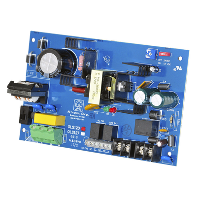 ALTRONIX TARJETA DE ALIMENTACION, 1 SALIDA DE 12/24 VDC@4A, 115/230 VAC MOD: OLS120