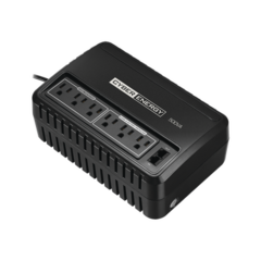 CYBERPOWER UPS de 500 VA, Topología Línea Interactiva, Entrada 120 Vca NEMA 5-15P, y 6 Salidas NEMA 5-15R, Con Regulador de Voltaje (AVR) MOD: OM500A