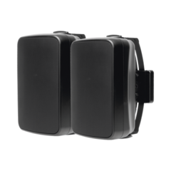 TRUAUDIO PAR de altavoces de 2 vías | montaje en superficie | Color Negro | exterior | woofer de 6.5 in | tweeter de 1in | 8 Ohms MOD: OP62BK/PAR