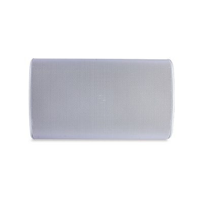 TRUAUDIO Altavoz Exterior | 2 Vías | Controlador de 6,5" | Tweeter de 1" | Radiador que Mejora los Graves | Tecnología de Montaje de Bloqueo Rápido | 120 W | 8Ω | Blanco OP6WT