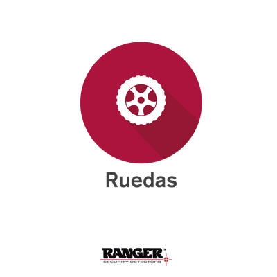 RANGER SECURITY DETECTORS Opción de Ruedas, para los Arcos Intelliscan de RANGER MOD: OPCION-R