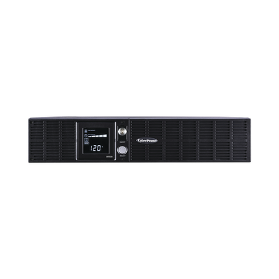 CYBERPOWER UPS de 1500 VA/900 W, Topología Línea Interactiva, Entrada 120 Vca NEMA 5-15P, Torre o Rack 2 UR, Con 8 Tomas NEMA 5-15R MOD: OR1500LCDRT2U