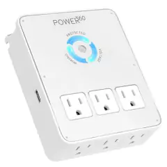 P360-DOCK PANAMAX Protector Contra Descargas Eléctricas con 2 Puertos USB para Carga - Potente y Seguro para Sus Dispositivos - buy online