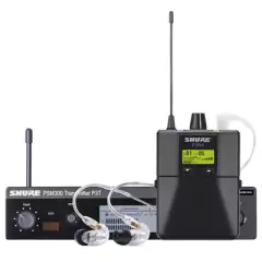 Shure P3TRA215CL-G20 Sistema de Monitoreo Personal - Inalámbrico portátil para músicos - Atrévete a experimentar.