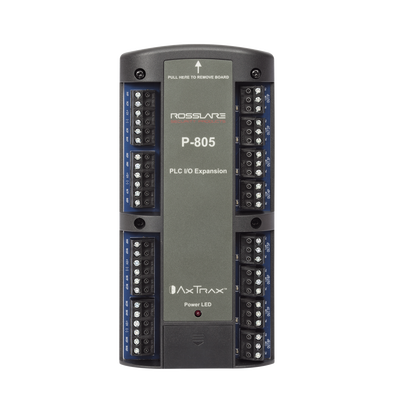 ROSSLARE SECURITY PRODUCTS Tarjeta de expansion para 16 entradas y 8 salidas supervisadas para AC825 MOD: P-805