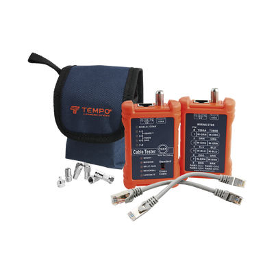 TEMPO Tester Profesional para mapeo de cables de red/coaxiales MOD: PA1594