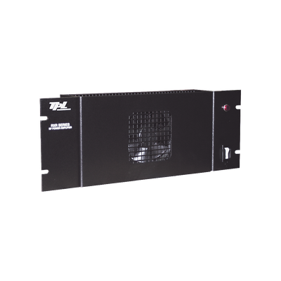 TPL COMMUNICATIONS Amplificador Ciclo Continuo, 380-470 MHz, Entrada 10-50W/Salida 40-110W, 18A. Incluye Ventilador. MOD: PA6-1FEM-RXRF