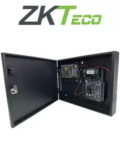 ZKTECO C3100Plus Package B - Panel de control de acceso RFID, 1 puerta, 2 vías, capacidad para 100,000 usuarios y tarjetas, capacidad de código QR, Push SDK #PANEL