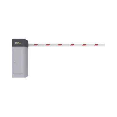 ZKTECO Barrera vehicular IZQUIERDA con brazo ajustable a 6 mts / 6 segundos en apertura / INCLUYE BRAZO MOD: PB4060L