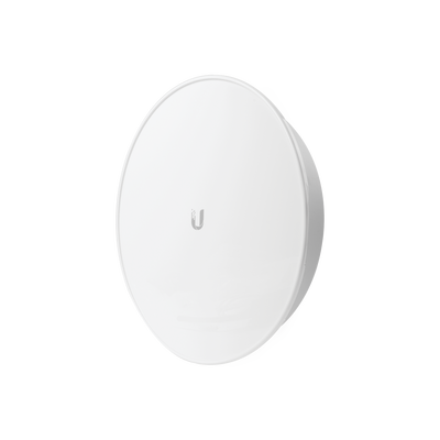 UBIQUITI NETWORKS PowerBeam airMAX AC ISO Gen2 hasta 450 Mbps, 5 GHz (5150 - 5875 MHz) con antena integrada de 25 dBi con aislamiento RF y radomo incluido MOD: PBE-5AC-ISO-GEN2