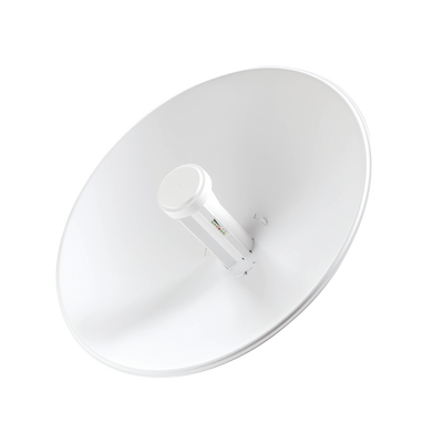 UBIQUITI NETWORKS PowerBeam airMAX M2, hasta 150 Mbps, frecuencia 2 GHz (2405 - 2475 MHz) con antena tipo plato de 18 dBi MOD: PBE-M2-400