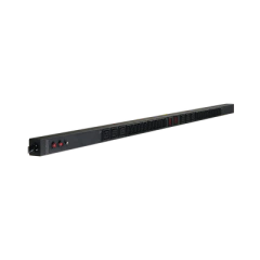 CYBERPOWER PDU Medible, Para Distribución de Energía, Entrada 200-230 NEMA L6-30P, Con 24 Tomas C13 Y 6 Tomas C19, de Instalación Vertical MOD: PDU30MVHVT30F