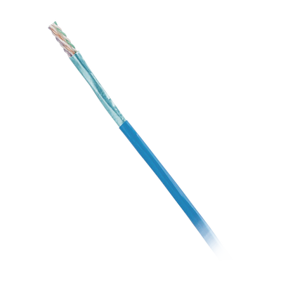 PANDUIT Bobina de Cable Blindado F/UTP de 4 Pares, Cat6, LSZH (Libre de Gases Tóxicos), Color Azul, 305m MOD: PFL6004BU-G