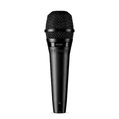 Shure PGA57-XLR Micrófono dinámico para instrumento - Modelo Shure, Ideal para grabaciones en vivo y estudio, Patrón polar cardioide ofreciendo un excelente rechazo fuera del eje.