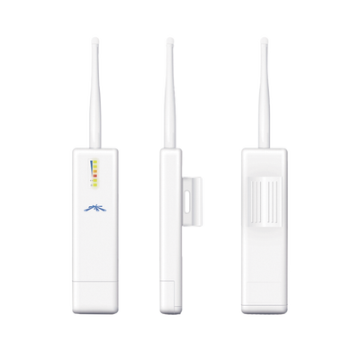 UBIQUITI NETWORKS PicoStation M2 I AirMax con antena omnidireccional de 5 dBi, 802.11 b/g/n (2.4 GHz) MOD: PICOM2-HP