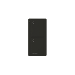 LUTRON ELECTRONICS Control remoto PICO 2 botones encender/apagar, color negro, complemente con un switch on/off, Caseta, RA2, RadioRa2 MOD: PJ22BGBLL01