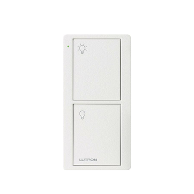 LUTRON ELECTRONICS Control remoto PICO 2 botones encender, apagar, complemente con un switch on/off, Caseta, RA2, RadioRa2 MOD: PJ22BTSWL01