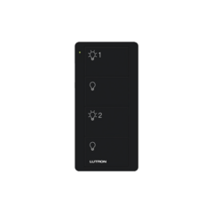 LUTRON ELECTRONICS Control remoto PICO inalámbrico con 4 botones encender/apagar grupo/escenas, complemente con un atenuador o switch on/off MOD: PJ2-4B-BL-L21P