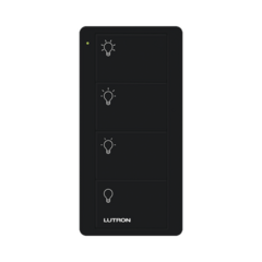 LUTRON ELECTRONICS Control inalambrico Pico, 4 botones, ideal para generar 3 escenas y un apagado MOD: PJ24BBLL31P