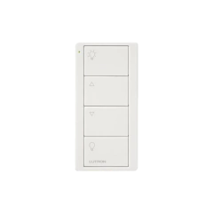 LUTRON ELECTRONICS Control remoto PICO 4 botones, complemente con un atenuador o switch on/off MOD: PJ24BGWHL01