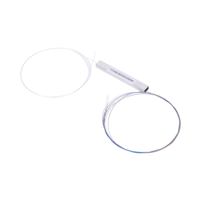 FIBERHOME Splitter (Divisor Óptico) tipo PLC, de 1x2, balanceado (50/50) para fusión (sin conectores) MOD: PLC-102-S