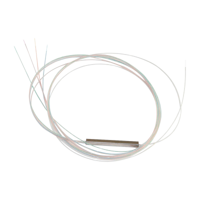 FIBERHOME Splitter (Divisor Óptico) tipo PLC, de 1x4, para fusión (sin conectores) PLC-104-S