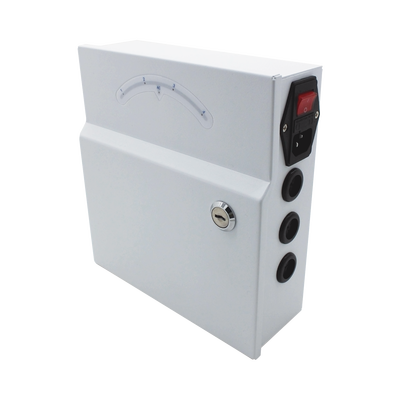 EPCOM POWERLINE Fuente de poder profesional de 24 Vca @ 4 Amper, para 4 camaras, con voltaje de entrada de: 110 Vca MOD: PLK-24-AC-4A