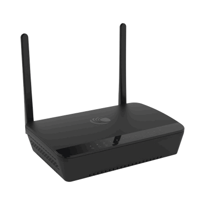 CAMBIUM NETWORKS Router residencial cnPilot r195P de alta cobertura, doble banda, 2x puertos ATA, 1x puerto WAN con salida PoE para alimentar suscriptor Cambium MOD: PL-R195PNPA-RW