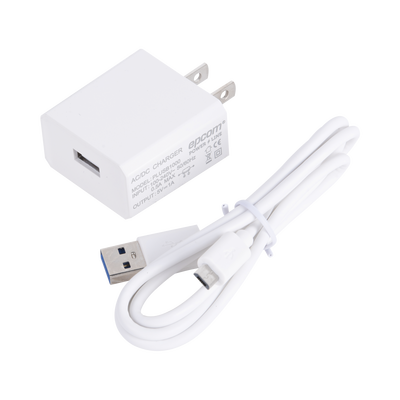 EPCOM POWERLINE Cargador Micro-USB Profesional de 1 Puerto / 5 VCC / 1 Amper Para Smartphones y Tablets / Voltaje de Entrada de 100-240 VCA MOD: PLUSB1000V