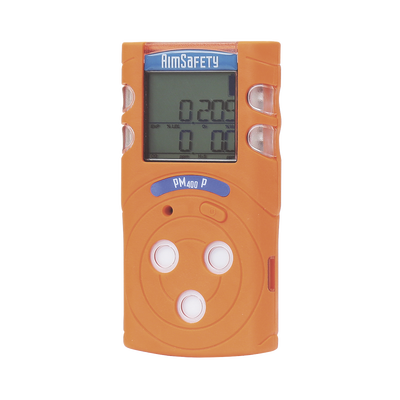 MACURCO - AERIONICS Monitor Personal Multi Gas | Con Sensor Pellistor Detecta 4 Gases (O2/H2S/CO/LEL) MOD: PM400-P