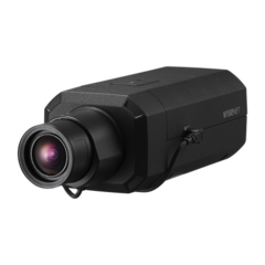 Hanwha Techwin Wisenet Camara Profesional 2MP con IA / P-Iris / WDR 120dB / H.265 / Ranura SD / WiseStream II MOD: PNB-A6001