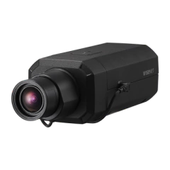 Hanwha Techwin Wisenet Camara Profesional 2MP con IA / P-Iris / WDR 120dB / H.265 / Ranura SD / WiseStream II MOD: PNB-A6001