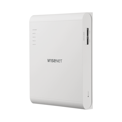 Hanwha Techwin Wisenet Cámara oculta de 2MP x 4 Lentes a 30fps / WDR 150dB / Wisestream II / Alarma I/O / Soporta Memoria SD MOD: PNM-9000QB