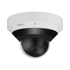 Hanwha Techwin Wisenet Cámara IP 15MP Antivandálica Panorámica 220° o 180° / H.265 & WiseStream II / IP66 / IK10 / PoE+ / IR 20m MOD: PNM-9031RV