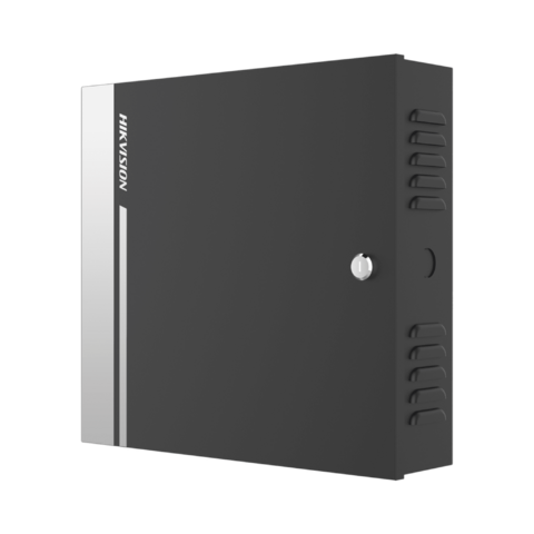 HIKVISION Controlador de Acceso para 1 Puerta y 2 Lectores Wiegand o RS485 / Incluye Gabinete y Fuente de Alimentación 12Vcc/8A / Soporta Batería de Respaldo / Wiegand y RS-485 / 10,000 Tarjetas MOD: DS-K2811