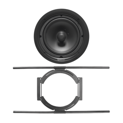TRUAUDIO KIT de Bocina de Techo TruAudio de 6in PP6 con Soporte de Acero Rígido para Techos Suspendidos MOD: PP6/S