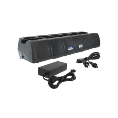 POWER PRODUCTS Multicargador de 6 cavidades para radios Icom IC-F3003, IC-4003 para baterías Ni-Mh BP264 o genéricas. MOD: PP-6C-BC191