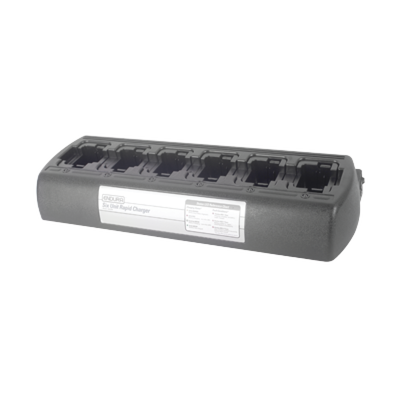 ENDURA Multicargador rápido de escritorio de 6 radios para baterías KNB45L, KNB63L/65L MOD: PP-6C-KSC35
