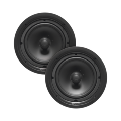 TRUAUDIO Par de altavoces de techo de 2 vías | woofer de 8in | 120 watts | 8 Ohms MOD: PP8/PAR