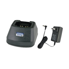 POWER PRODUCTS Cargador rápido de escritorio para radios Motorola CP110/EP150/2020/2023/2080d/4100/4103d/4160d/4163d, RDV2020 y para batería RNL6305 MOD: PP-C-EP150