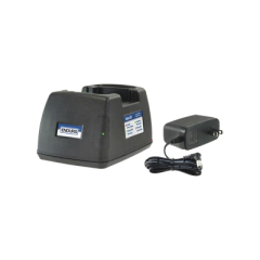 POWER PRODUCTS Cargador rápido de escritorio para radios Motorla: PRO2150, CP125, GP2000, VL130, Series AX, para batería PMNN4063H MOD: PP-C-PRO-2150