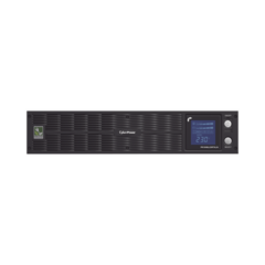 CYBERPOWER UPS de 1500 VA/1125 W, Topología Línea Interactiva, Entrada 220 Vca Tipo C14, Onda Senoidal Pura, Torre o Rack de 2 UR, Con 10 Tomas C13 de 220 Vca MOD: PR1500ELCDRTXL2U