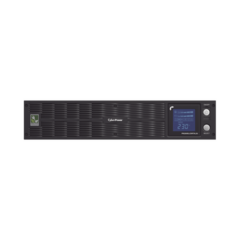 CYBERPOWER UPS de 2200 VA/2200 W, Topología Línea Interactiva, Entrada 220 Vca Tipo C20, Onda Senoidal Pura, Torre o Rack de 2 UR, Con 6 Tomas C13 y 2 C19 de 220 Vca MOD: PR2200ELCDRTXL2U