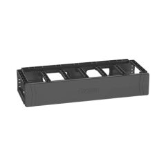 PANDUIT Organizador de Cables Horizontal PatchRunner™, Sencillo (Solo Frontal), Para Rack de 19in, 2UR MOD: PR2HF2