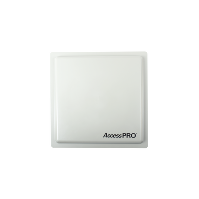 ACCESSPRO Lector RFID de Largo Alcance para Control de Acceso Vehicular / Hasta 12 m Lineales y Regulables de Cobertura / UHF 902-928MHz MOD: PRO12RFV1