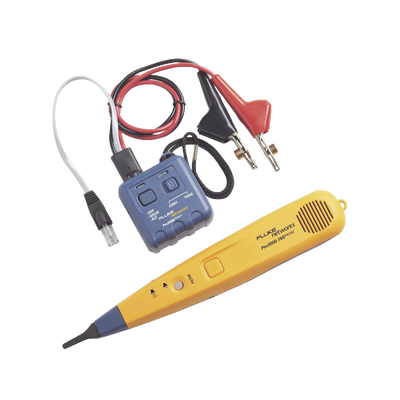 FLUKE NETWORKS Generador y Sonda (Detector) de Tonos PRO3000™, Con Filtrado de Señales a 60Hz, Para Identificación de Señales Analogicas en Cableado Inactivo MOD: PRO3000F60-KIT