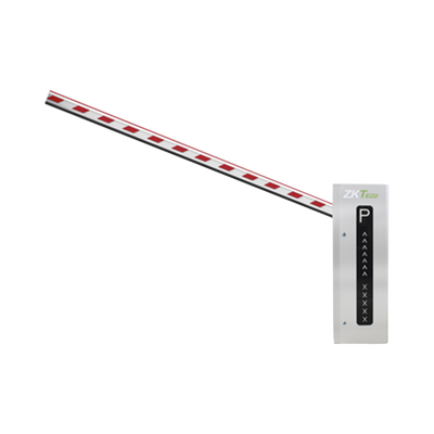 ZKTECO Barrera vehicular SERVOMOTOR (10 MILLONES DE CICLOS) Barrera Derecha con brazo de 6 metros (BRAZO incluido) MOD: PROBG3060R