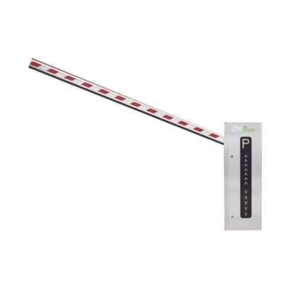 ZKTECO Barrera vehicular SERVOMOTOR (10 MILLONES DE CICLOS) Barrera Derecha con brazo de 6 metros (BRAZO ILUMINADO incluido) MOD: PROBG3060RLED